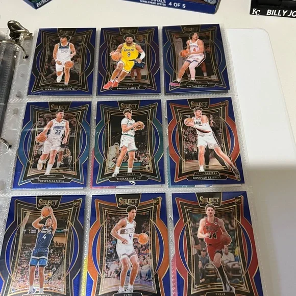 Rookie basketball card binder - Picture 8 of 11